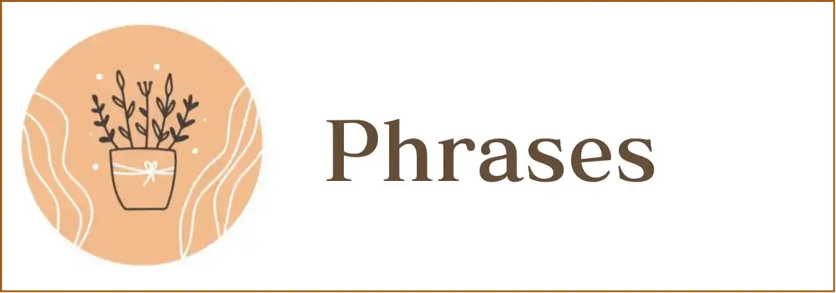 phrases